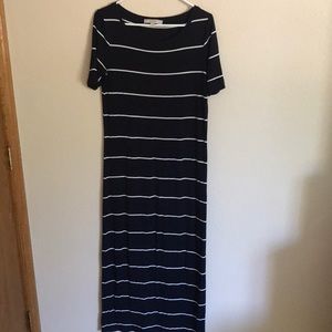 Loft Women’s Stripped Maxi Dress